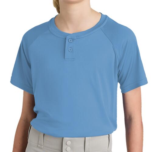 Youth PosiCharge ® Competitor 2 Button Henley Thumbnail