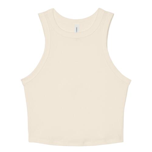 Women's Micro Rib Racer Tank Thumbnail
