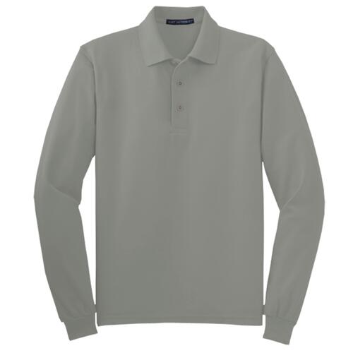 Tall Silk Touch Long Sleeve Polo Thumbnail