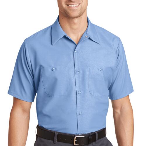Short Sleeve Industrial Work Shirt Thumbnail