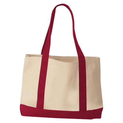 Windward Large Cotton Canvas Classic Resort Tote Thumbnail