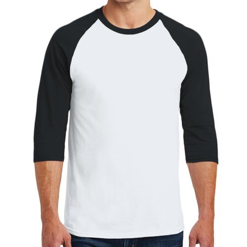 Heavy Cotton ™ 3/4 Sleeve Raglan T Shirt Thumbnail