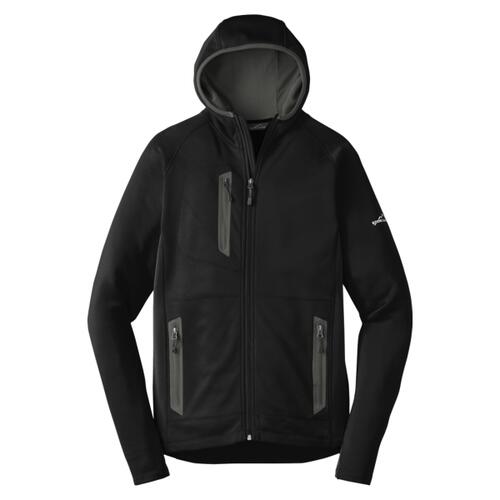 Sport Hooded Full Zip Fleece Jacket Thumbnail