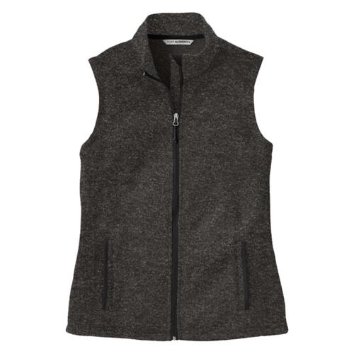 Women's Sweater Fleece Vest Thumbnail