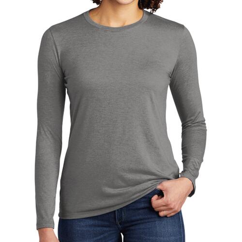 Women's Tri Blend Long Sleeve Tee Thumbnail