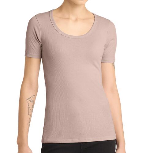 Women's V.I.T. Rib Scoop Neck Tee Thumbnail