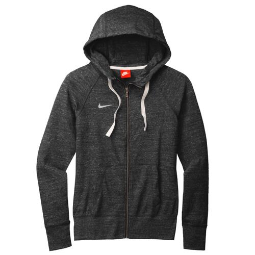 Women's Gym Vintage Full Zip Hoodie Thumbnail