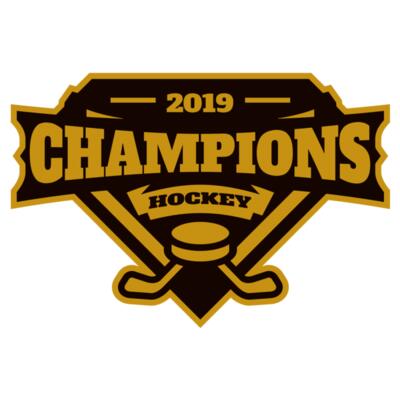 Champions Hockey logo template Thumbnail
