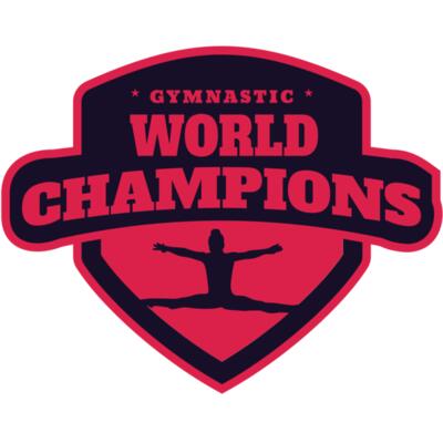 Gymnastic World Champions logo template Thumbnail