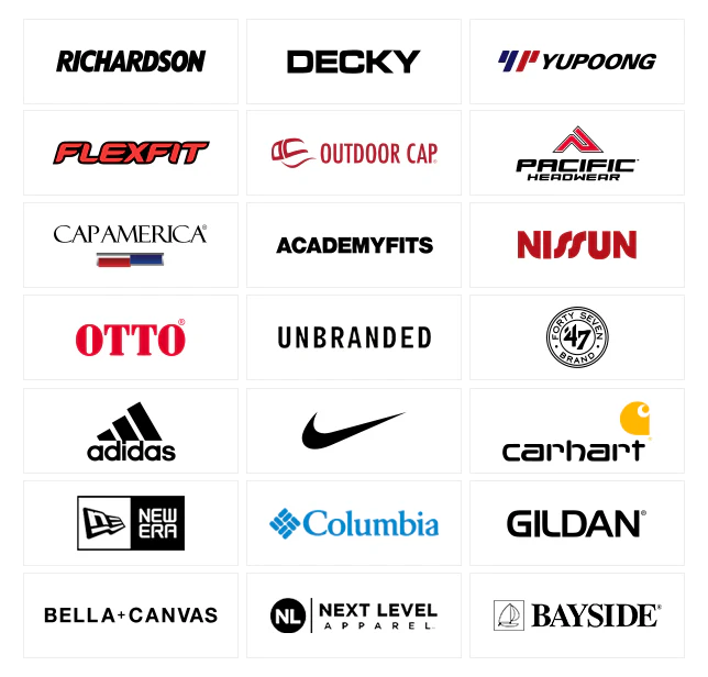 Top Products icon listing used in OnPoint Customs web design