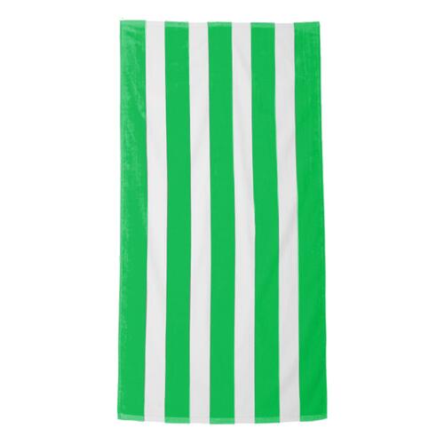 Cabana Stripe Velour Beach Towel Thumbnail