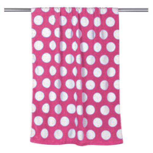 Polka Dot Velour Beach Towel Thumbnail