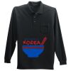 Long Sleeve Silk Touch Polo with Pocket Thumbnail